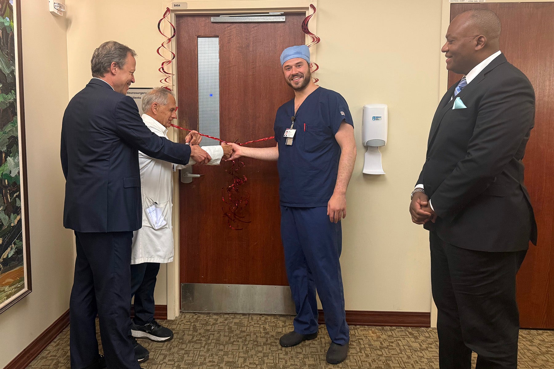 Ribbon cutting