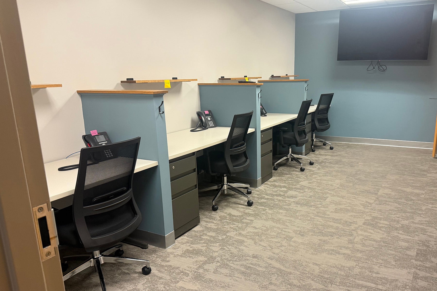 Resident workstations.