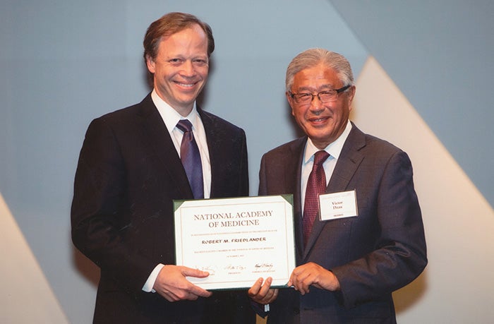 Robert Friedlander and Victor Dzau