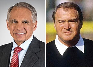 Joseph Maroon and Chuck Noll