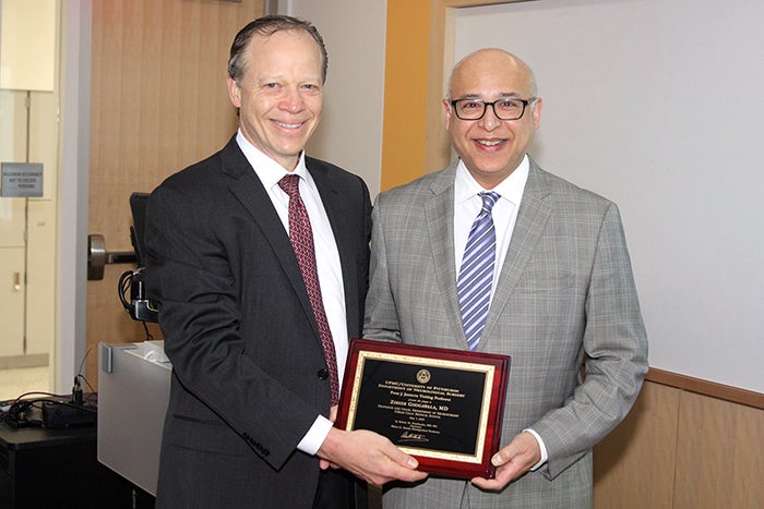 Robert Friedlander with Zoher Ghogawala